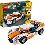 LEGO CREATOR Orange racerbil #31089